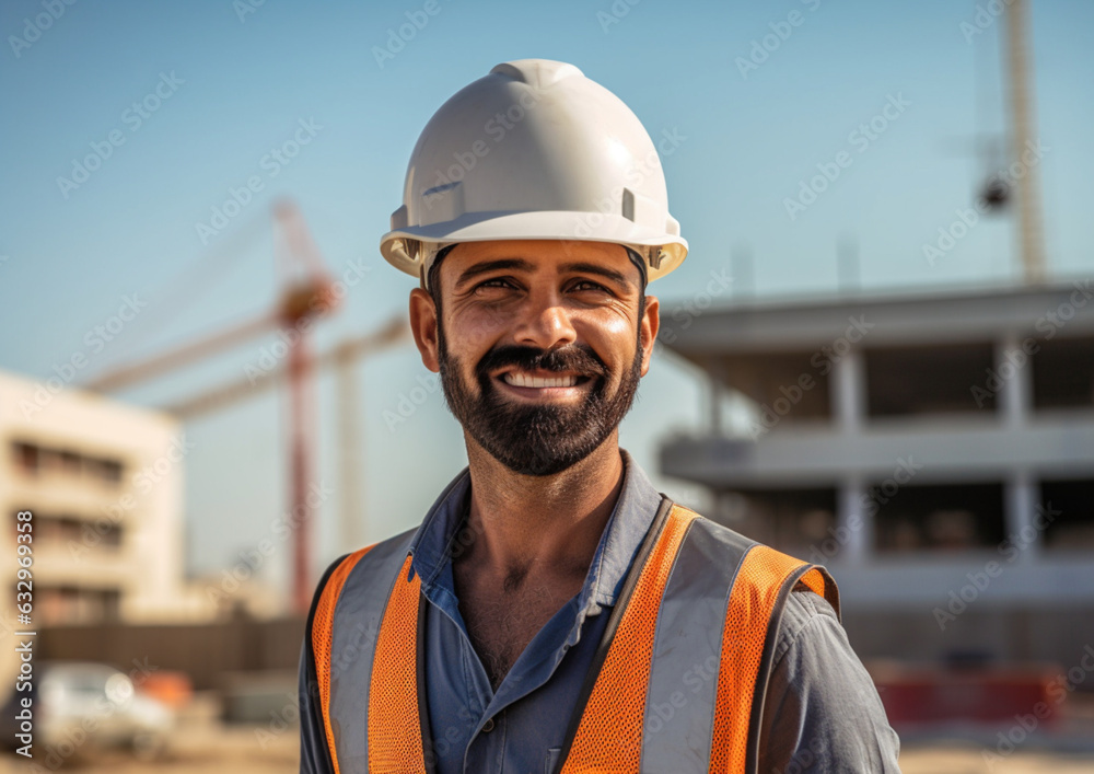 Photo male construction site engineer with a helmet. Photo male construction site engineer with a helmet.