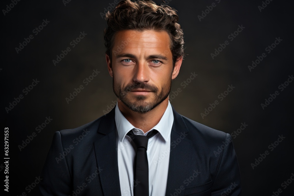 portrait of a businessman, ai generative portrait of a businessman, ai generative