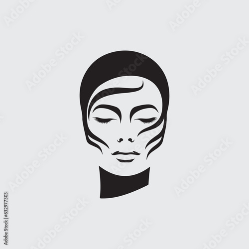 Women Face Logo Design