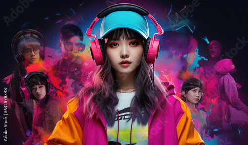 Representatives of Korean pop culture.