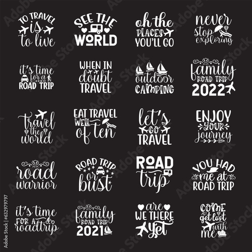 This Travel Svg Bundle is perfect for your personal and commercial projects, such as t-shirt designs, stationery, merchandise, collages, papercuts, coloring books, and pretty much anything you can thi