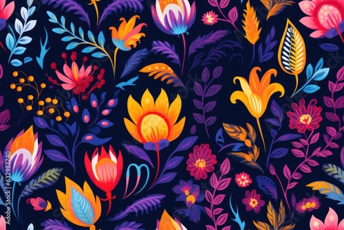 Flowers pattern 