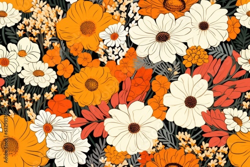 Flowers pattern 