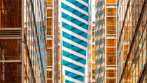 detail of  modern buildings
