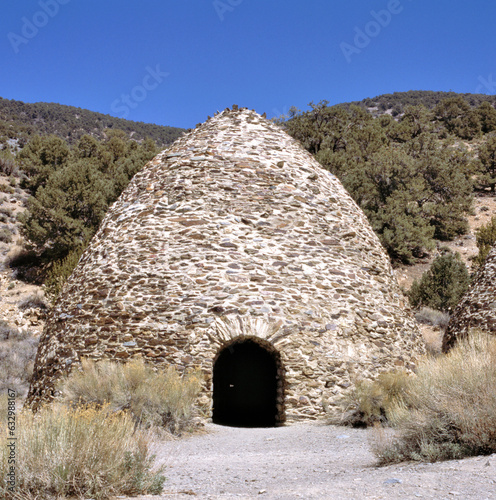 Wildrose charcoal ovens between Panamint Valley and Death Valley. photo