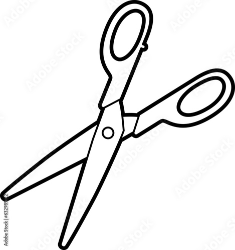 ハサミのイラスト（scissors）
