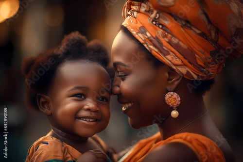 African mom and her child © Alcuin