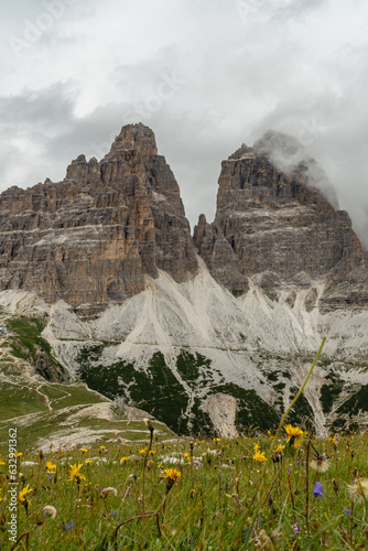 Tre Cime di Lavaredo, Dolomites, Italy