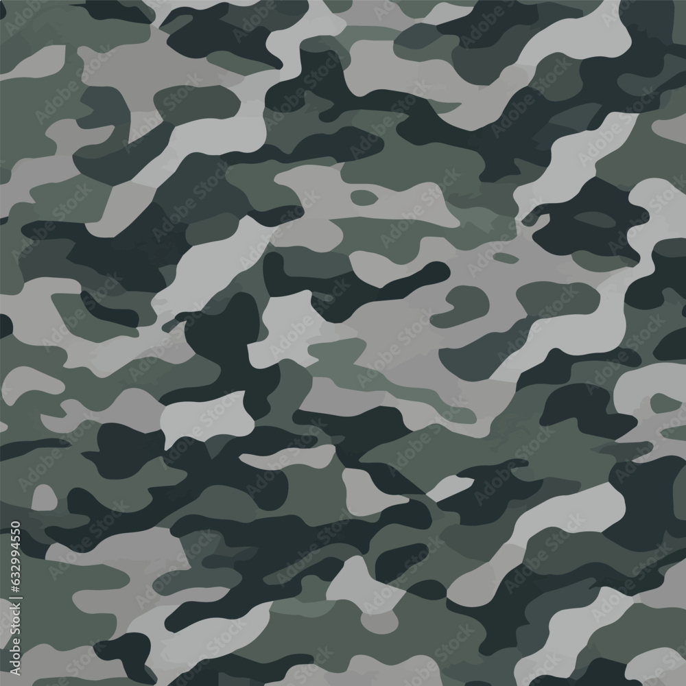 Camouflage seamless pattern. Trendy style camo, repeat print. Vector illustration. Khaki texture, perfect for military army design. Camouflage seamless pattern. Trendy style camo, repeat print. Vector illustration. Khaki texture, perfect for military army design.