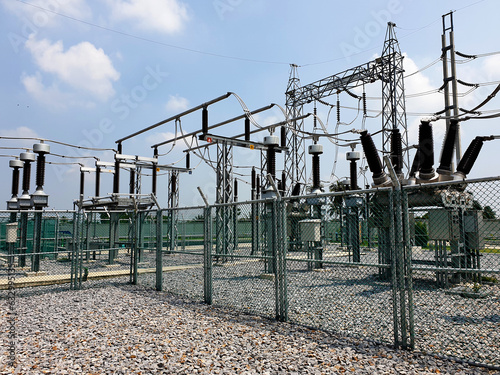 115kV Hybrid Switchgear and Air Insulated Substation. photo