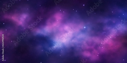 Wallpaper Mural Seamless space texture background. Stars in the night sky with purple pink and blue nebula. A high resolution astrology or astronomy backdrop pattern, Generative AI Torontodigital.ca