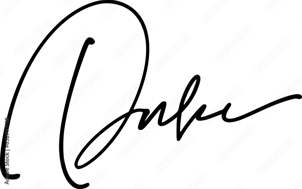 signature series D design illustration signature series D design illustration