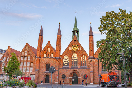 Das Heiligen-Geist-Hospital in der Lübecker Altstadt, Schleswig-Holstein, Deutschland