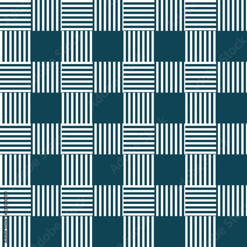 seamless pattern with stripes and squares