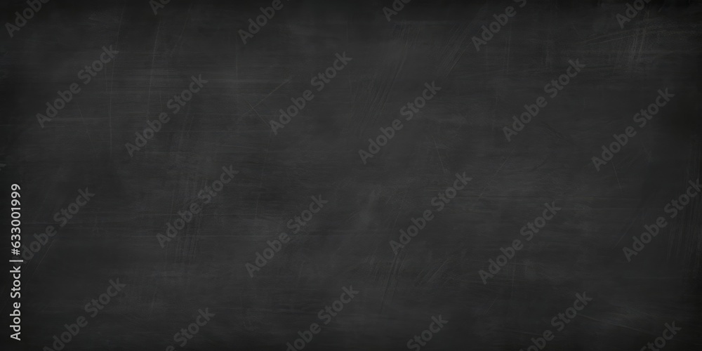 Seamless empty rubbed out chalkboard background texture. Dirty smudged and erased chalk on blank blackboard with copy space. Restaurant menu display or back to school education concept. Generative AI Seamless empty rubbed out chalkboard background texture. Dirty smudged and erased chalk on blank blackboard with copy space. Restaurant menu display or back to school education concept. Generative AI