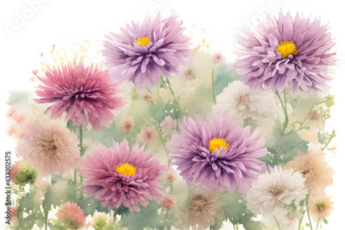 a beautifully blooming chrysanthemum
Generative AI