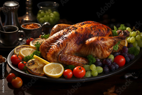 thanksgiving turkey still life