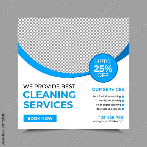 Cleaning Service A4 Flyer Template Design. House cleaning service poster flyer template, Poster brochure design, Flyer, leaflet design. Vector illustrator eps 10 version Editable and Print ready.