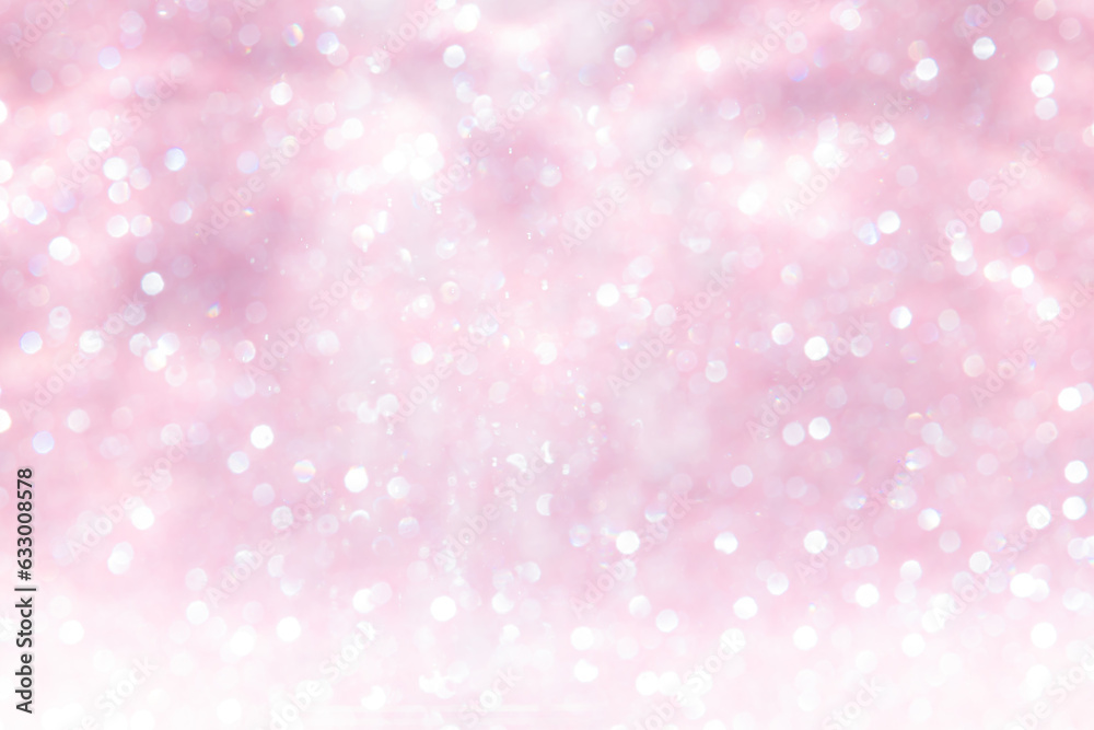 Pink abstract sparkles or glitter lights Defocused circles bokeh Pink abstract sparkles or glitter lights Defocused circles bokeh