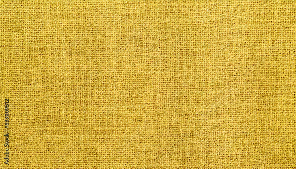 Yellow linen texture as background
