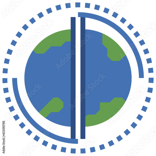 PARALLEL UNIVER line icon,linear,outline,graphic,illustration