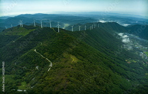 의령 한우산 풍력발전 단지