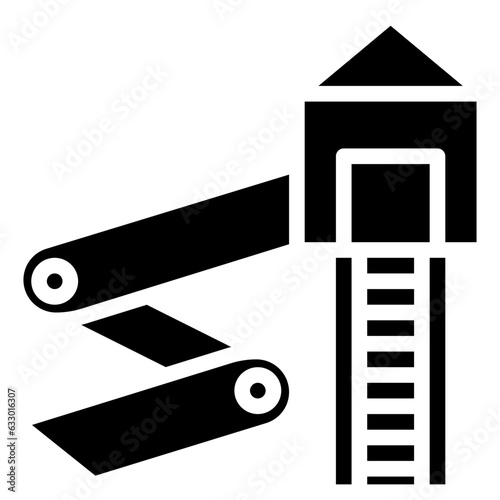 SPIRAL SLIDE line icon,linear,outline,graphic,illustration