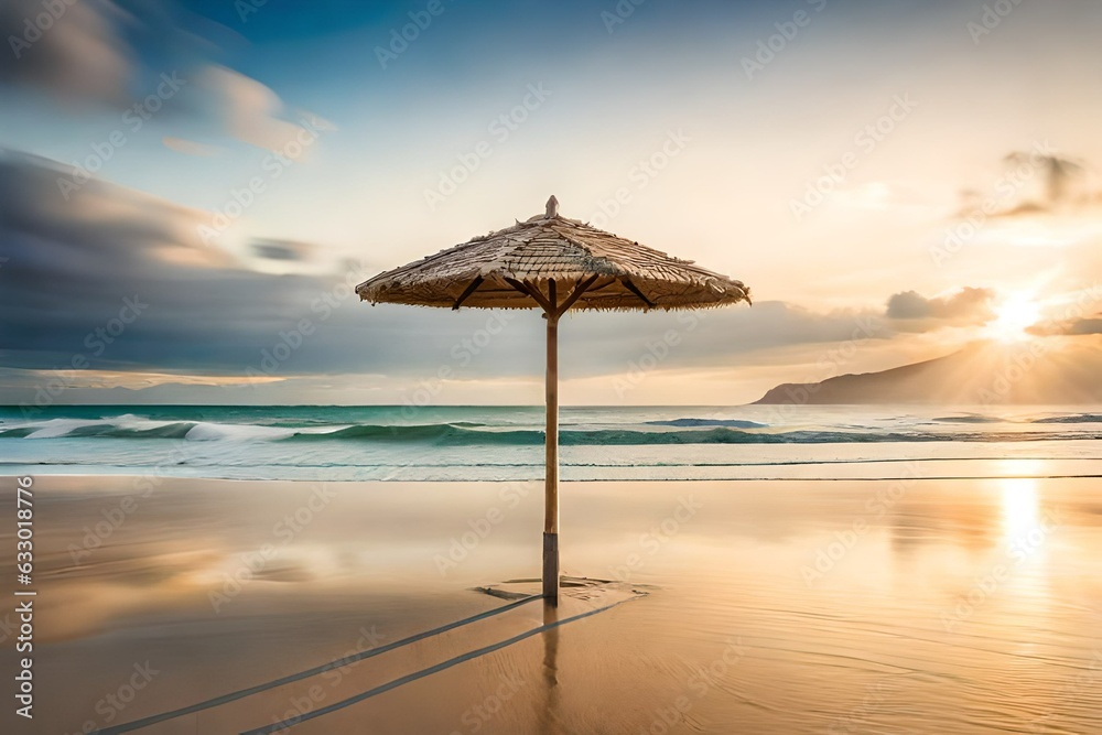beach in the morning beach in the morning