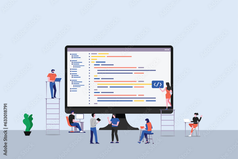 Developer or programmer development code and website and desktop mobile device via working together. Developer or programmer development code and website and desktop mobile device via working together.