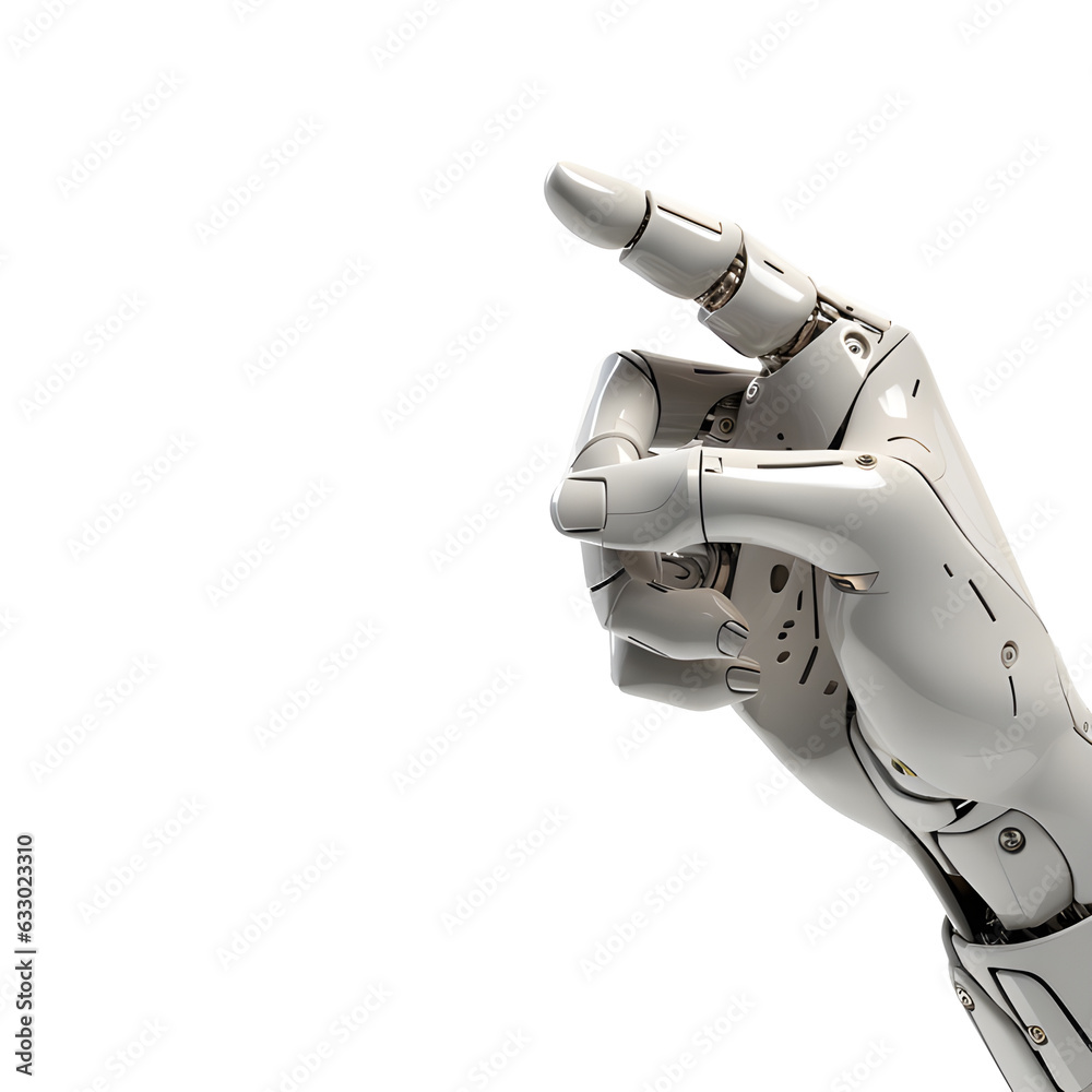 AI robot hand, innovation in the future of technology AI robot hand, innovation in the future of technology