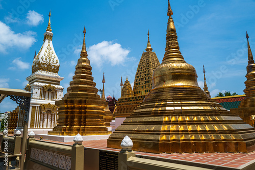 Golden Spires in the Ancient City