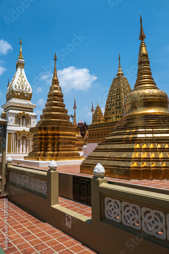 Photography Golden Spires in the Ancient City, Thailand