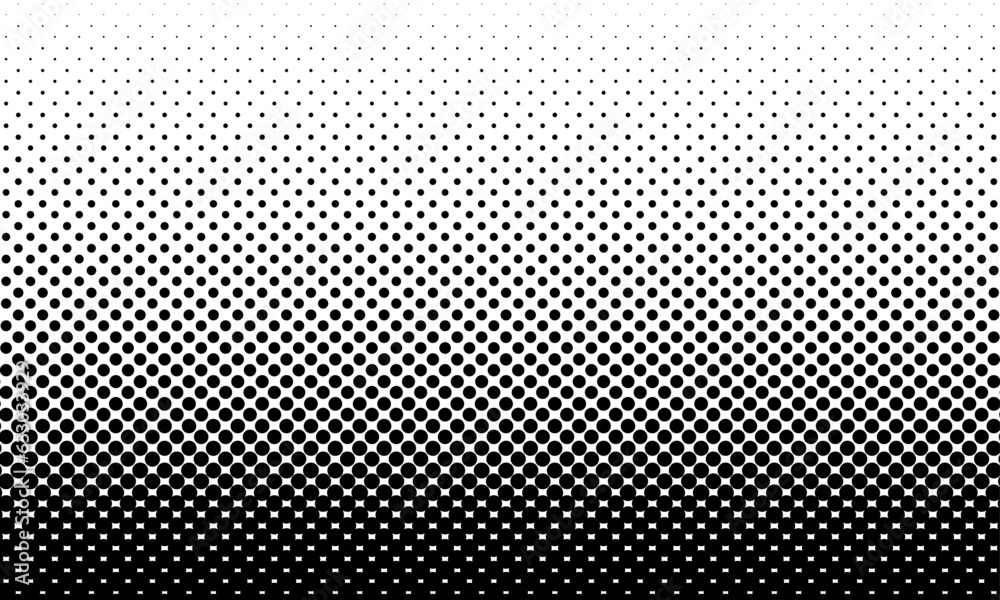 Transparent Vector Gradient Color Halftone Background Staggered Dots Pattern