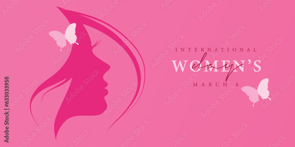 8 March. International Women's Day greeting card. 8 March. International Women's Day greeting card.