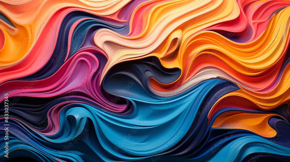 Random pattern from mixed multi-colored acrylic paint. Liquid marble pattern. Random pattern from mixed multi-colored acrylic paint. Liquid marble pattern.