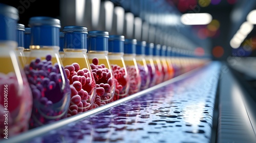 The automation of processes in the beverage industry.Generative AI