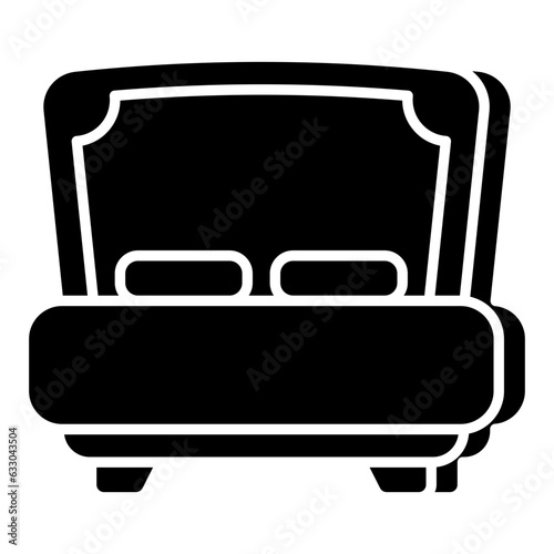 Premium download icon of bed