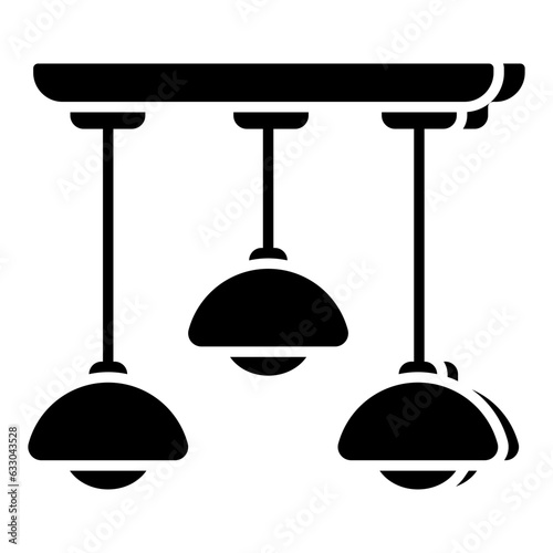 A modern design icon of ceiling lamps