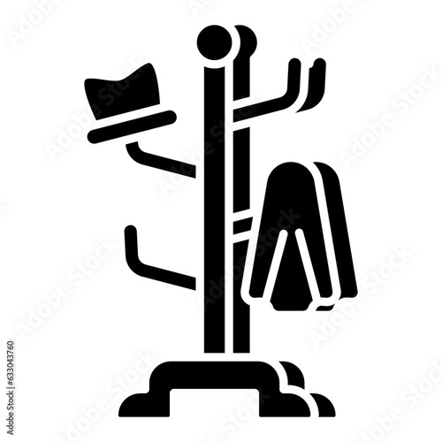 Premium download icon of coat stand