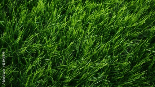 green grass in the wind. Generative AI