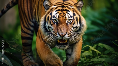 tiger in the jungle. Generative AI