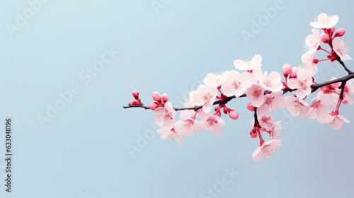 4K flower image. Beautiful simple scenery 