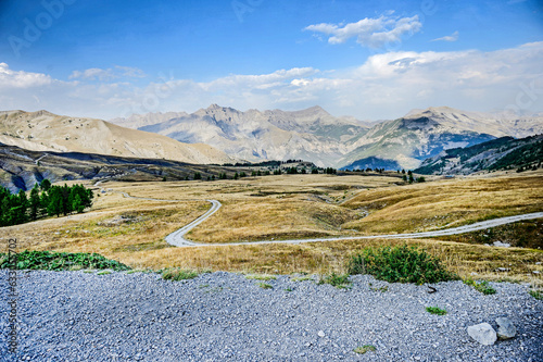 Mountains at Col des Champs in Alpes-Maritimes, France