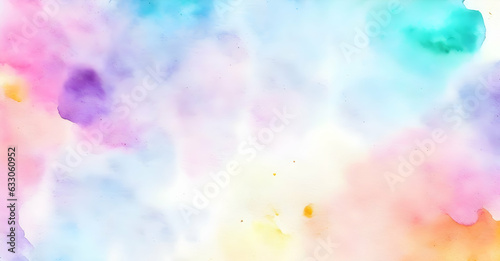 Colorful handmade watercolor backgrounds and textures