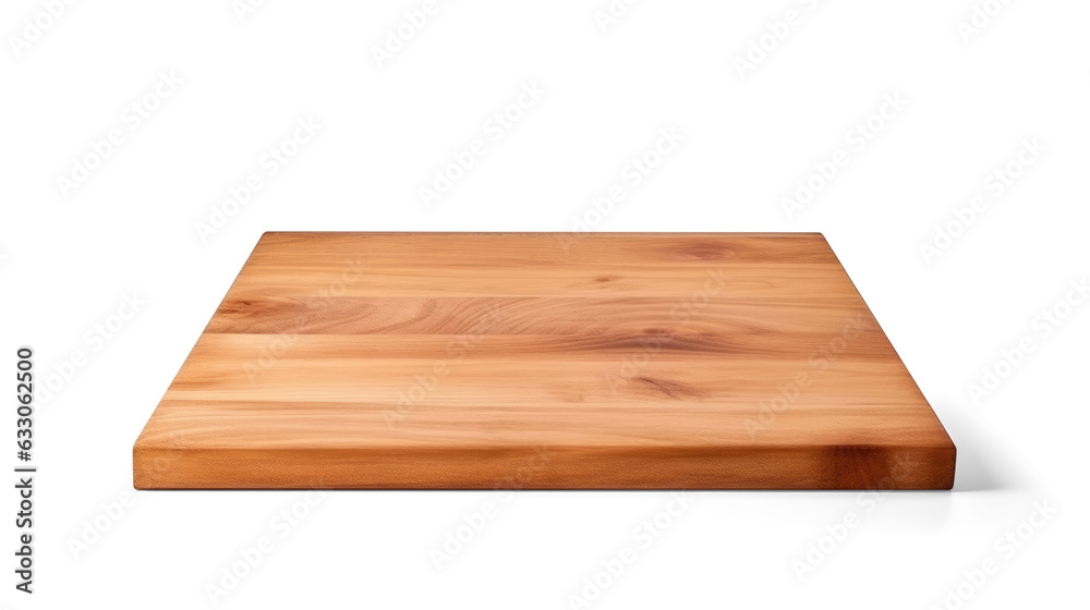 Light brown wooden table with transparent background Light brown wooden table with transparent background
