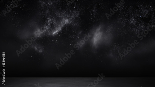 Clean and modern, an empty minimalistic charcoal black background, exuding understated elegance