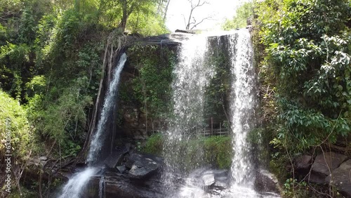 Mae Sapok Waterfall Man Fa Waterfall Mae Wang District Chiang Mai Thailand