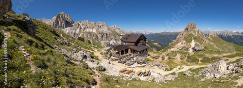 Rotwandhütte - Rifugio Roda di Vael - Rosengarten - Dolomiten