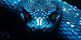snake in the night created by AI