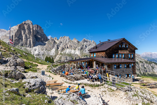 Rotwandhütte - Rifugio Roda di Vael - Rosengarten - Dolomiten